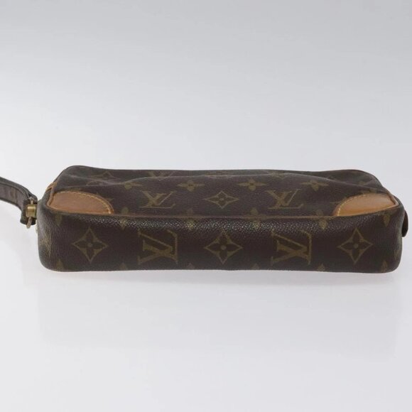 LOUIS VUITTON Monogram Marly Dragonne PM Clutch Bag M51827 LV Auth th5701 - Picture 7 of 15